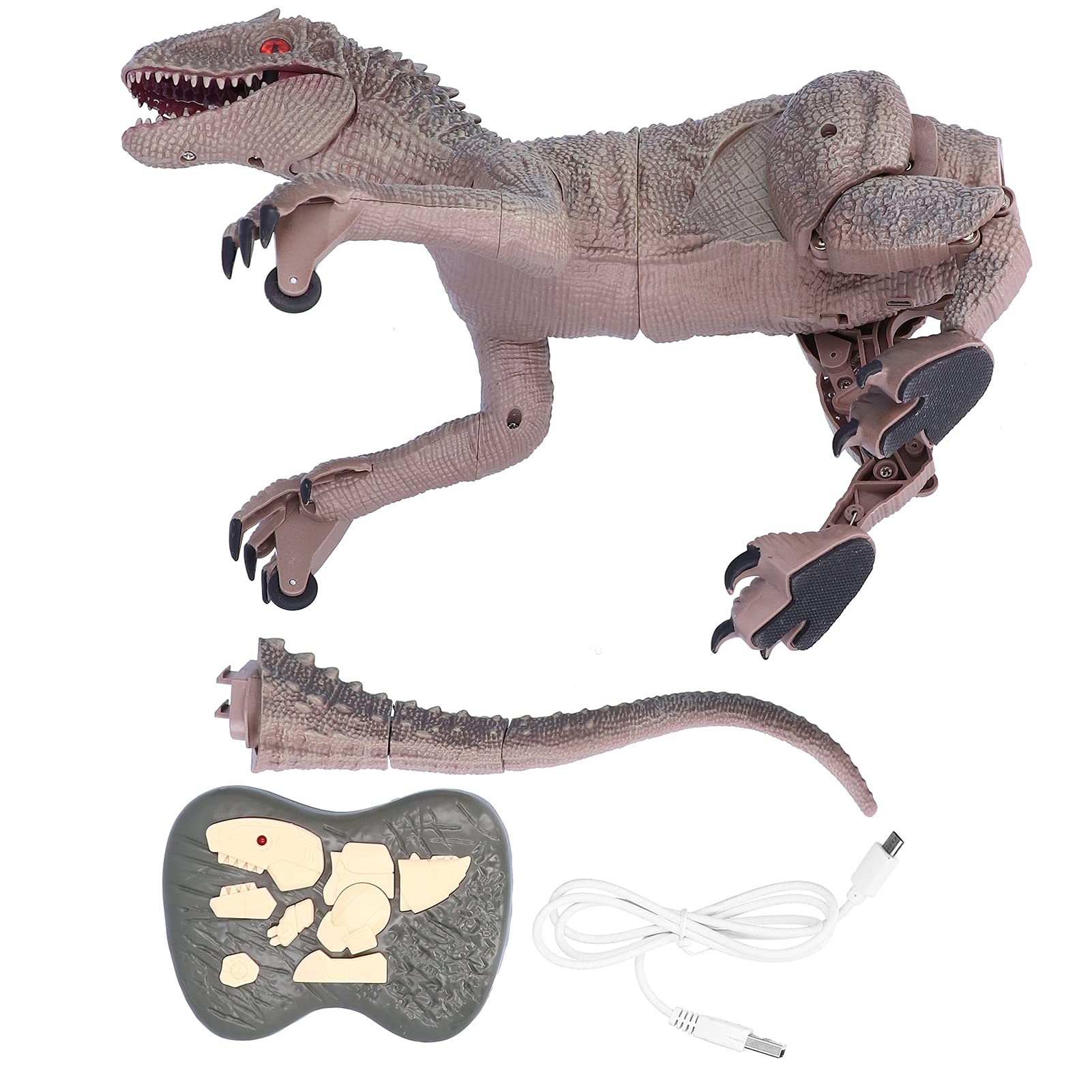 Remote Control Dinosaur Toy for Kids - Rechargeable RC Dinosaur with Realistic Roaring Sounds | Perfect Birthday, Christmas & New Year Gift | Indoor & Outdoor Play Toy for Boys & Girls