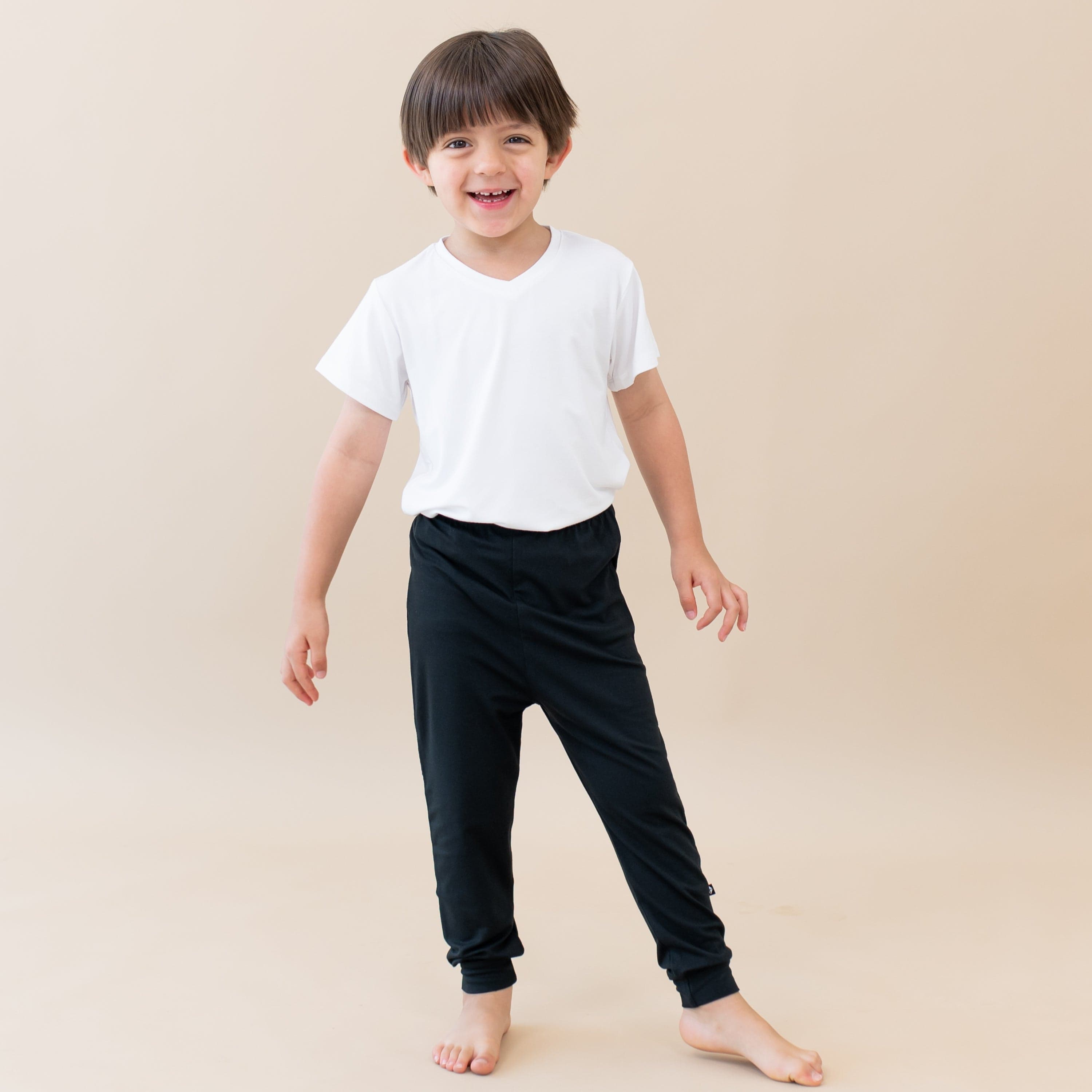 Midnight Blue Women's High-Waisted Stretch Pants - Comfortable & Stylish for Work, Travel & Casual Wear