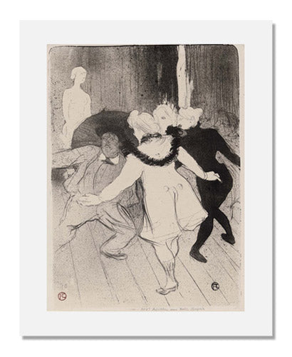Henri de Toulouse-Lautrec Folies Bergere Art Print - Les Pudeurs de M. Prudhomme Poster | Vintage French Cabaret Wall Decor for Living Room, Office & Art Gallery