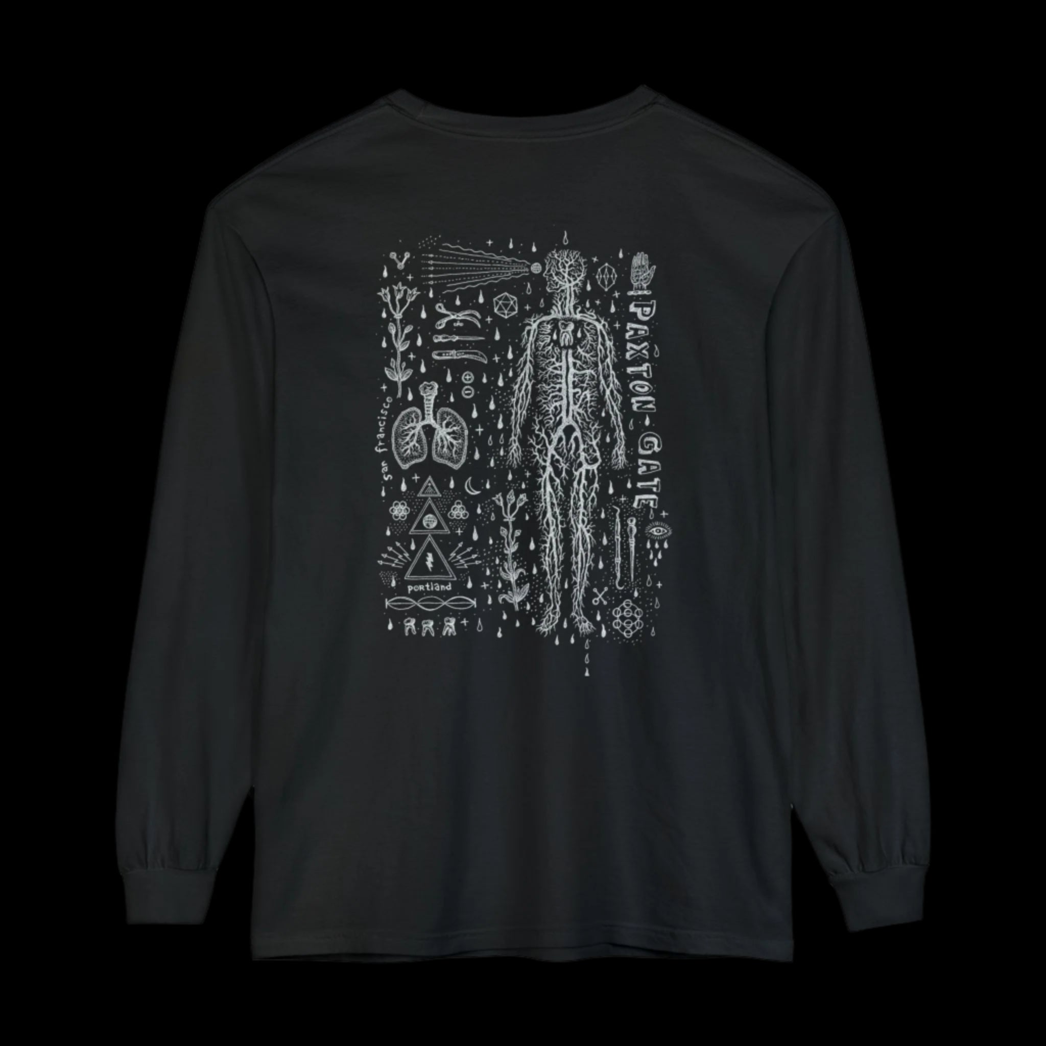 Unisex Daniel Martin Diaz Long Sleeve Graphic T-Shirt - Soft Cotton Crewneck Top for Men & Women - Perfect for Casual Wear, Street Style & Everyday Outfits