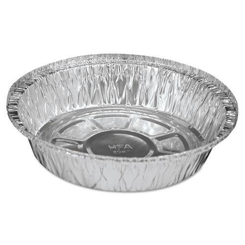 Premium Round Aluminum To-Go Containers with Lids - 7