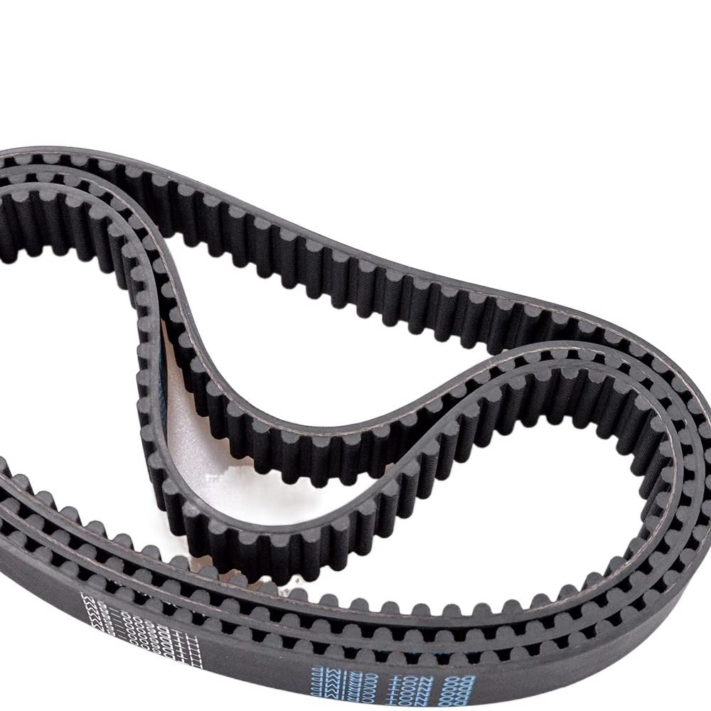 TCHAO3D 10Pcs HTD8M Rubber Synchronous Belts - 576/584/592/600/608 Arc Tooth Industrial Transmission Belts (20mm/30mm/40mm Width, 600mm Length, 50mm Width) - Perfect for 3D Printers, CNC Machines & Industrial Equipment