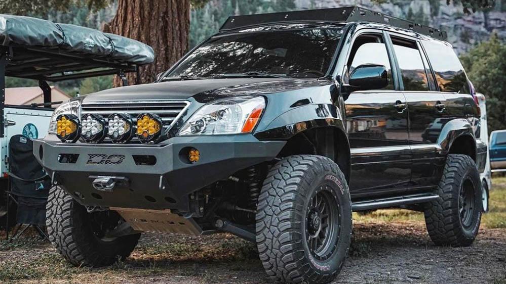 2003-2009 Lexus GX470 Sherpa Quandary Roof Rack - Heavy Duty Cargo Carrier for Off-Road Adventures & Camping Gear
