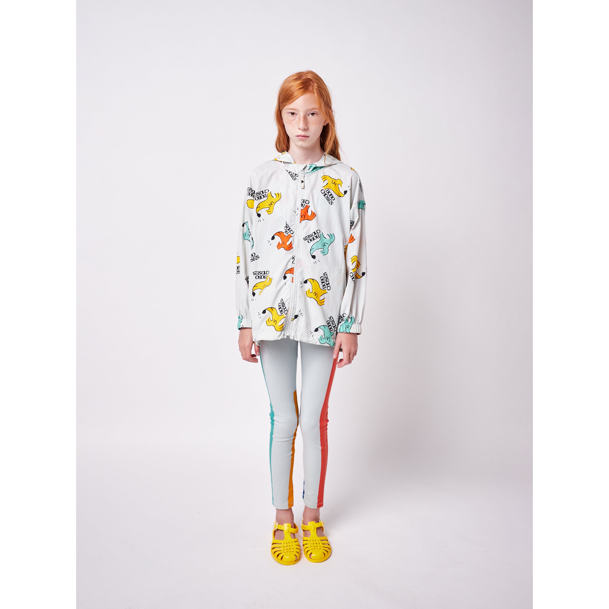 Bobo Choses Striped Colorful Leggings for Kids - Soft & Stretchy Cotton Pants for Playtime, School & Everyday Wear