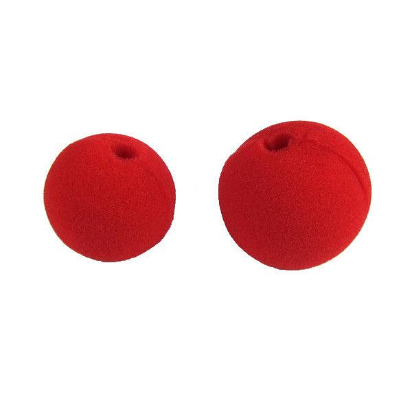 Ben Nye Professional Red Foam Nose - Clown Makeup & Halloween Costume Accessory for Theater, Cosplay, and Party Performances