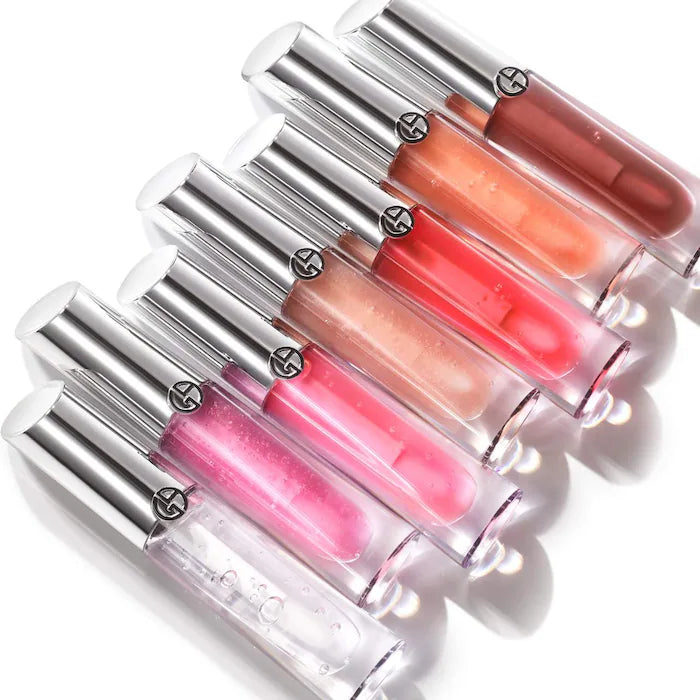 Armani Beauty Gloss Labial Prisma Glass Hydrating Lip Gloss with Squalane - Moisturizing & Shine for Day & Night Wear