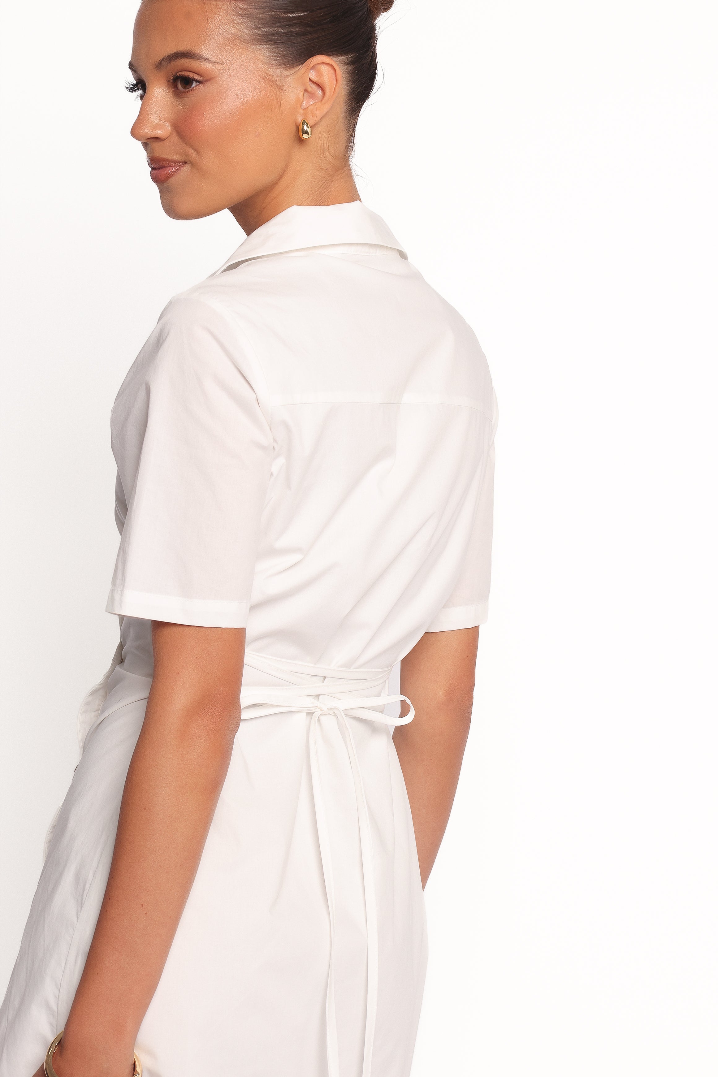 Henderson Women's Mini Dress - White | Elegant & Comfortable Summer Dress for Casual Outings, Parties & Date Nights