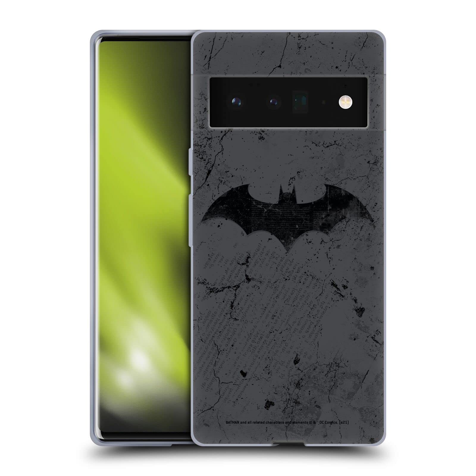 Batman DC Comics Gel Case for Google Pixel 6 Pro - Stylish Protection for Superhero Fans