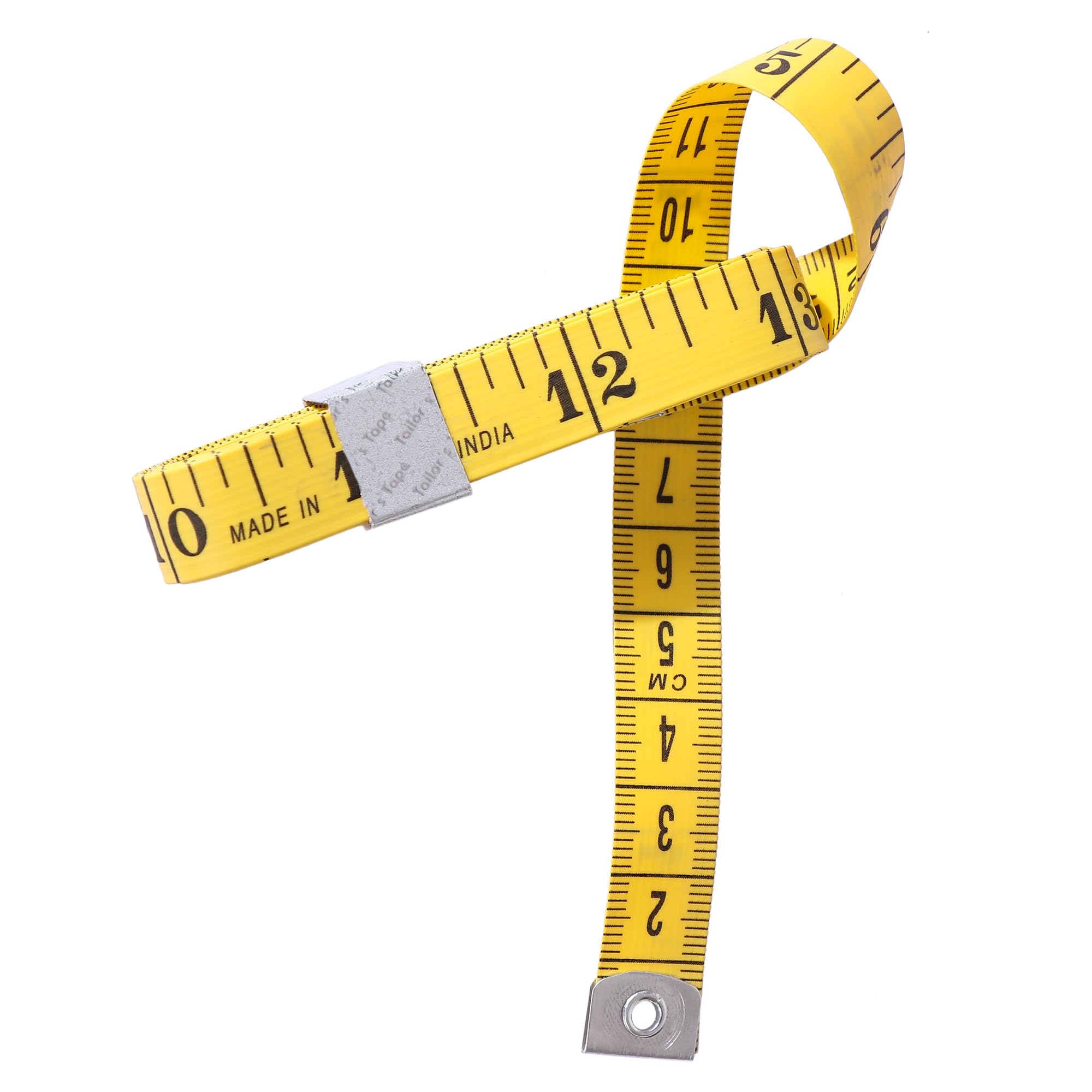Premium 60-Inch/150cm Fiberglass Measuring Tape - Flexible & Durable Body Measurement Tape for Sewing, Tailoring & DIY Projects - Double-Sided Ruler with 13mm Width (Yellow, Pack of 3) | Perfect for Home Improvement, Crafting & Professional Use