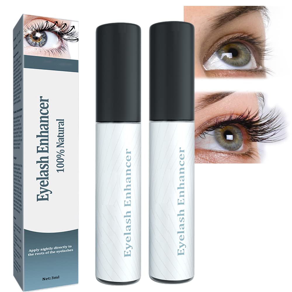 Lashiology Eyelash Growth Serum - 2 Pack | Natural Lash Enhancer with Biotin & Peptides | Strengthens & Lengthens Lashes | Perfect for Daily Use, Special Occasions & Lash Care Routine