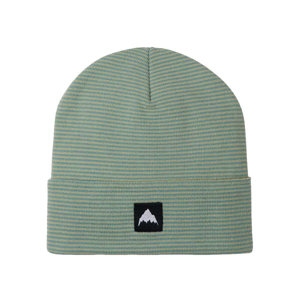 Burton 23/24 Recycled All Day Long Beanie - Eco-Friendly Winter Hat for Men & Women - Rock Lichen/Mushroom - Perfect for Skiing, Snowboarding & Outdoor Activities