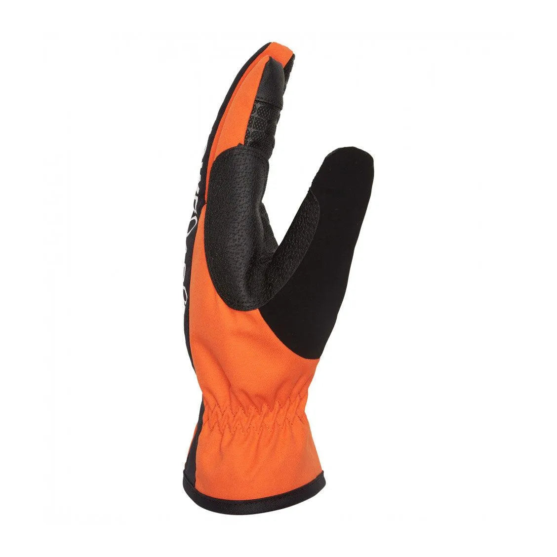 DC Snow Salute Gloves - Orange & Black - Winter Sports, Skiing, Snowboarding, Cold Weather Protection