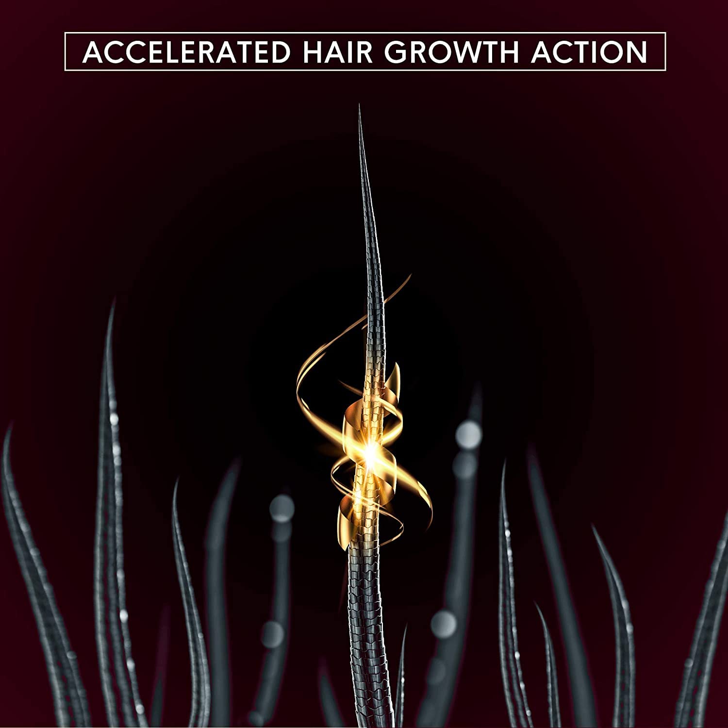Rotex Growmax Red Onion Hair Oil - 100ml with 30 Oils & Extracts for Silkier, Stronger Hair - Argan Oil, Castor Oil, Bhringraj, Almond Oil (No Mineral Oil) - Promotes Hair Growth & Reduces Hair Fall - Perfect for Daily Hair Care & Scalp Treatment