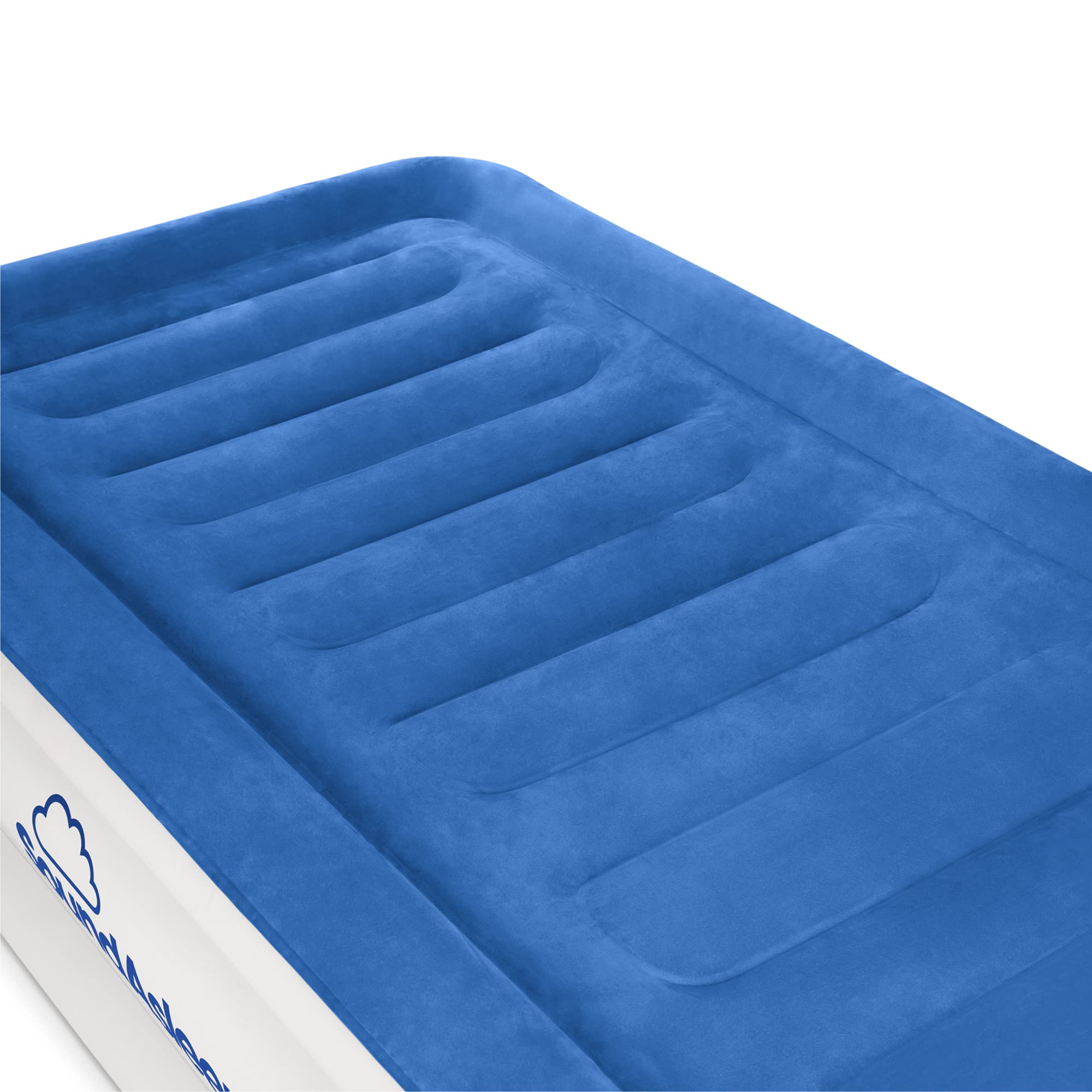 SoundAsleep CloudNine Series Air Mattress with Dual Smart Pump Technology - Twin Size Inflatable Bed for Home, Camping & Guest Use - Comfortable & Portable Blow Up Mattress