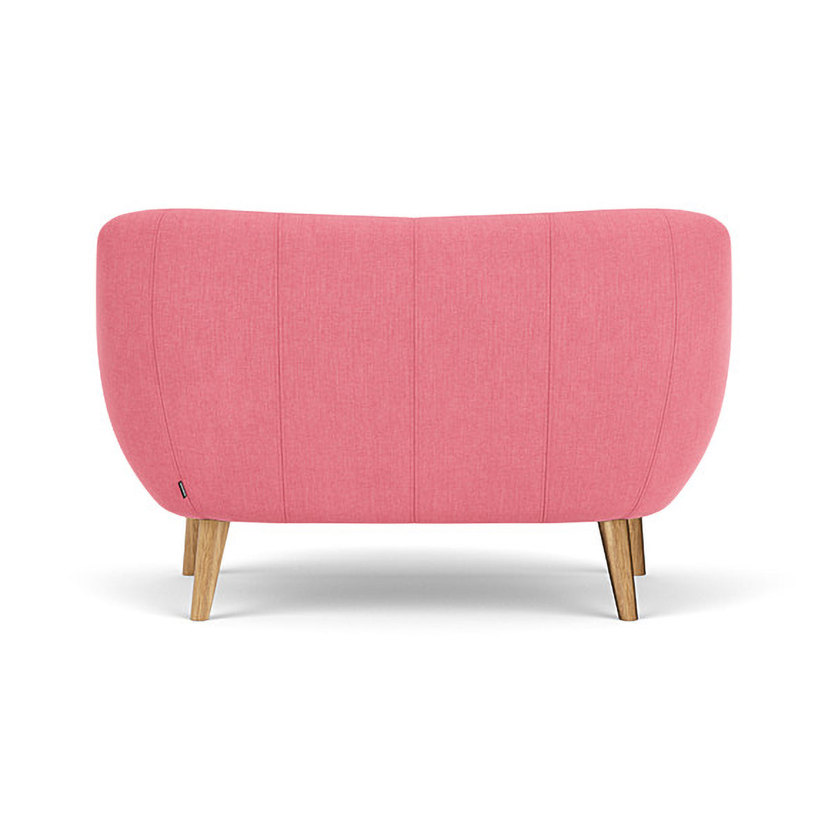 Herman Fabric 2 Seater Sofa - Modern Living Room Couch for Small Spaces, Apartment & Home Decor - Comfortable Loveseat with Soft Upholstery for Relaxing, Entertaining & Cozy Lounging