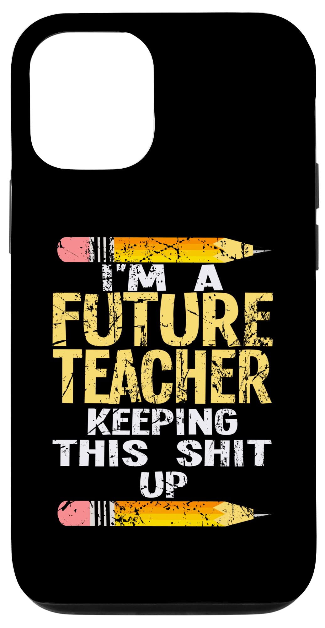 iPhone 12/12 Pro Case - Shockproof Slim Protective Cover for Teachers | Perfect for Classroom, School & Teaching Professionals | Future Teacher Gift Idea