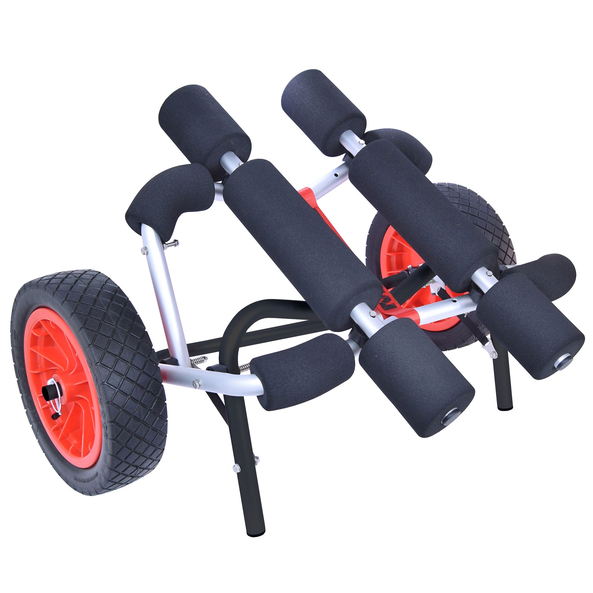 Malone WideTrak ATB Heavy Duty Kayak Canoe Cart with Bunk System - Perfect for Transporting Boats to Lakes, Rivers & Beach Launches