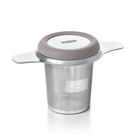 OXO Brew Tea Infuser Basket - Stainless Steel Loose Leaf Tea Strainer for Hot & Iced Tea - Perfect for Tea Pots, Mugs & Travel Cups