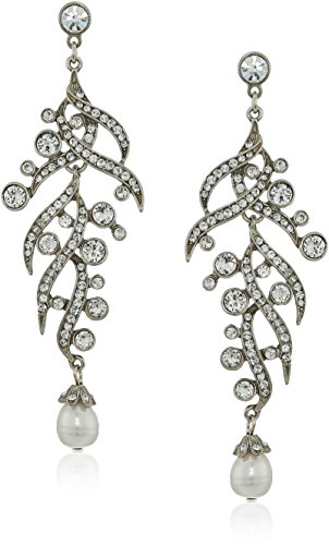 Deco Post Anniversary Drop Earrings