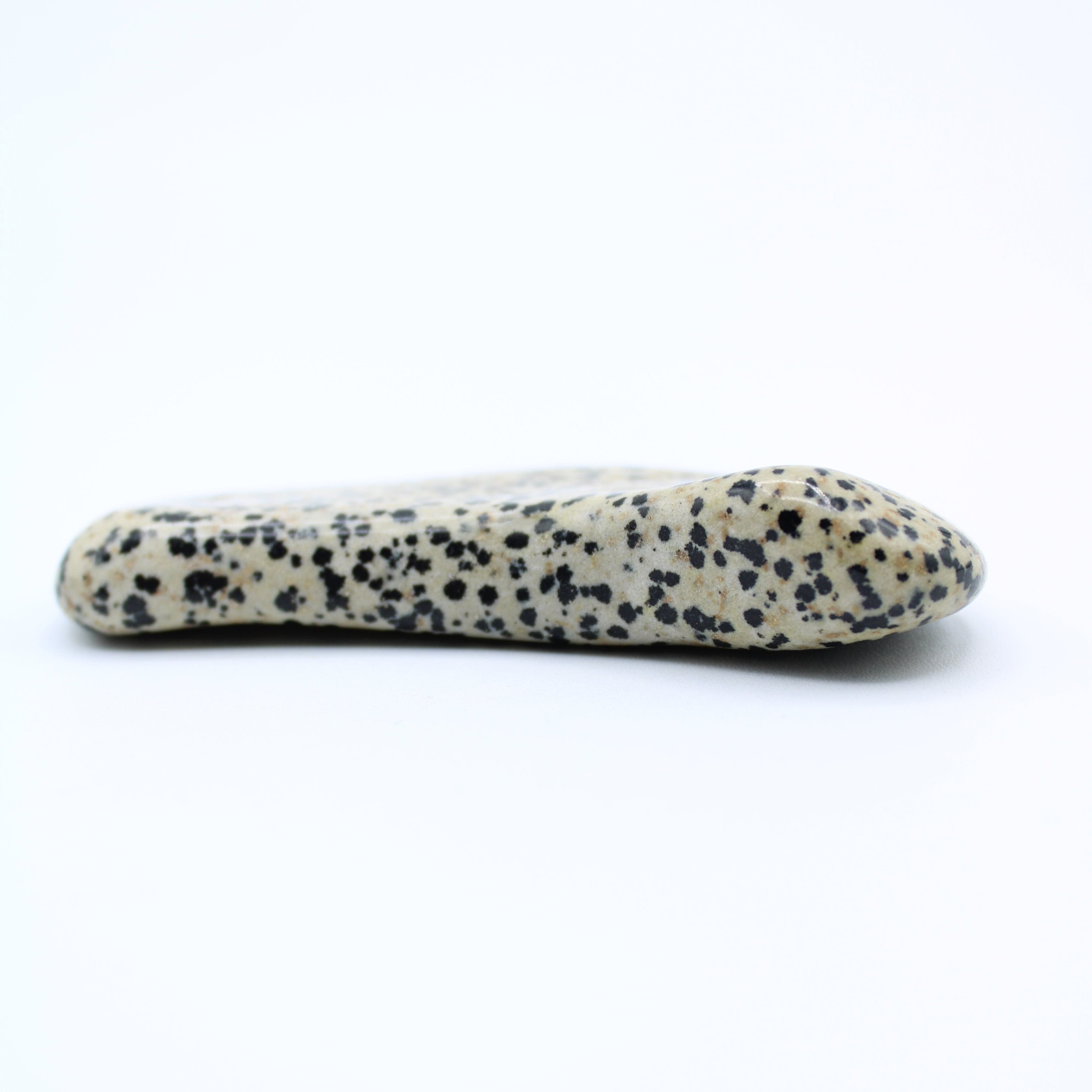 Natural Dalmatian Jasper Free Form Stone - Healing Crystal for Stress Relief, Meditation & Home Decor | Perfect for Yoga, Reiki & Spiritual Gifts