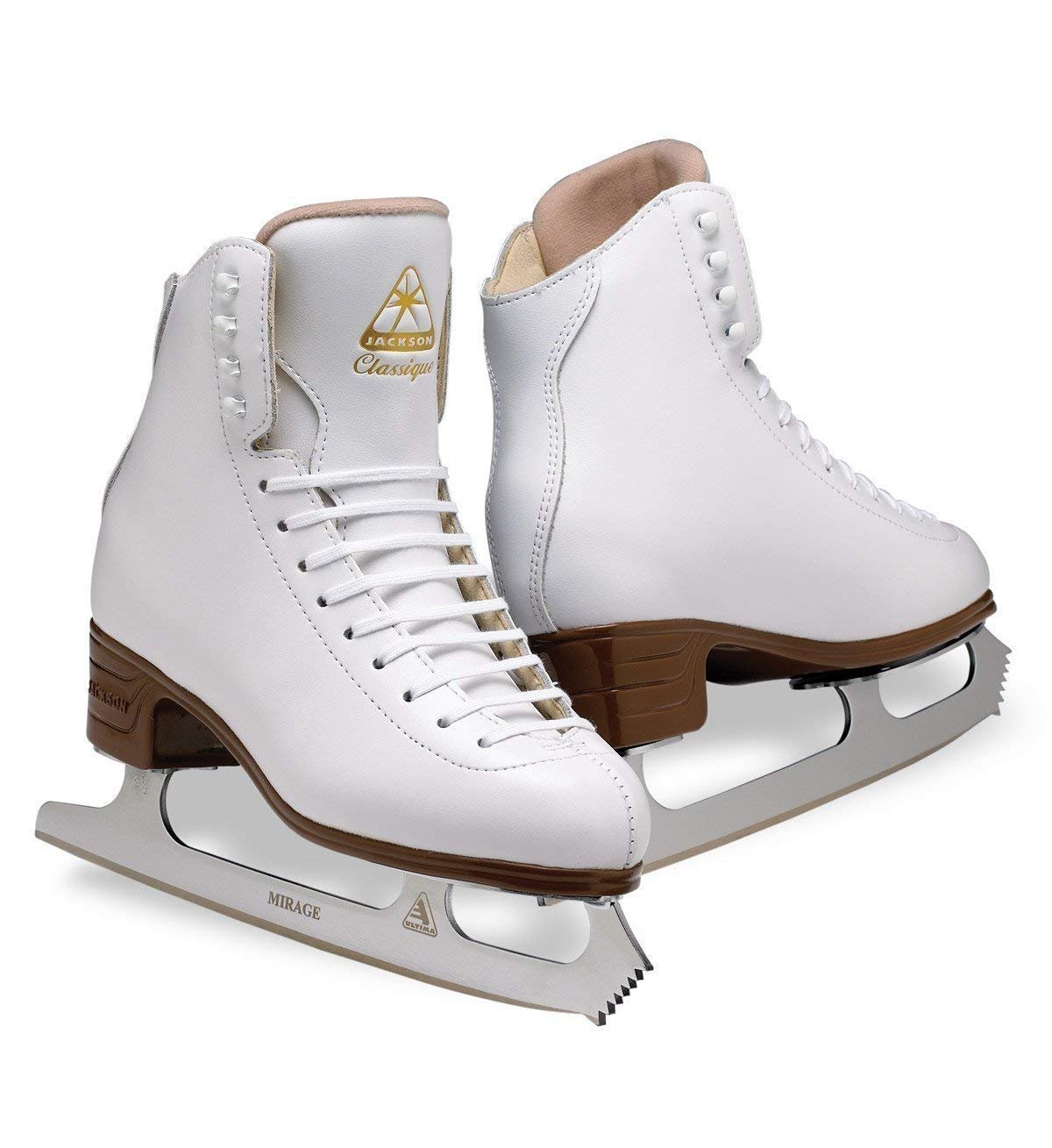 Jackson Ultima Classique Series Figure Skates for Women, Men, Girls & Boys - Professional Ice Skating Shoes for Beginners to Advanced Level - Perfect for Ice Rinks, Competitions & Recreational Skating
