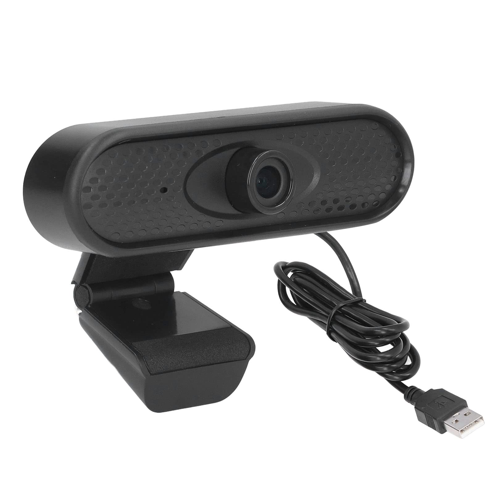 Uadme 1080P Full HD USB Webcam with Auto Focus & Stereo Sound - Wide Compatibility PC Camera with Adjustable Clamp for Video Calls, Live Streaming & Online Meetings