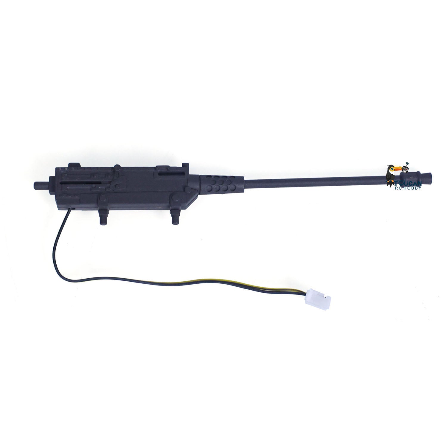 1/16 Heng Long RC Battle Tank 3958 Plastic Machine Gun with Light Metal Tracks, Sprockets & Wheels - Decorative Parts Bag & Antenna Included | Perfect for Military Model Enthusiasts & RC Tank Battles