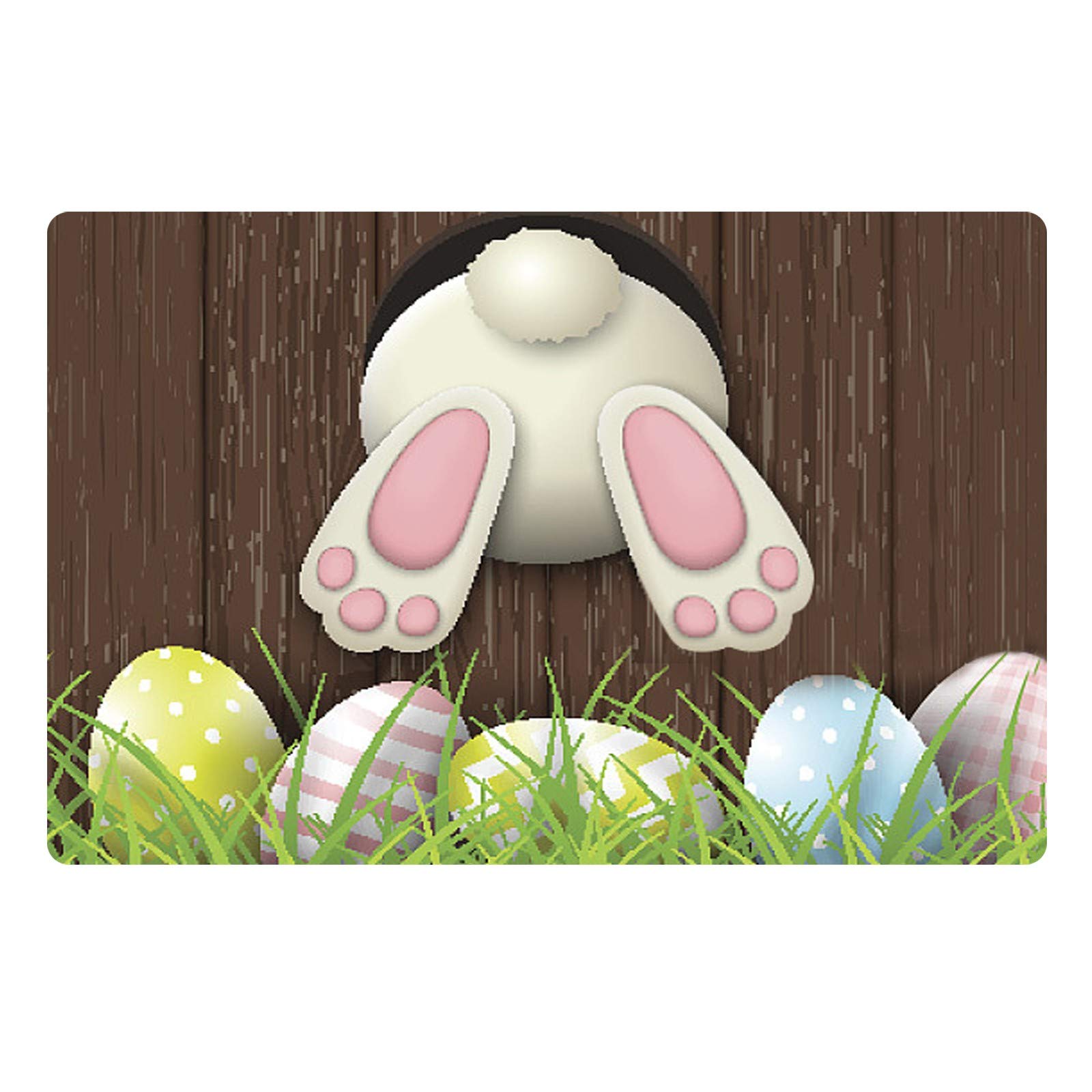 Easter Welcome Doormat - Non-Slip Holiday Home Decor Carpet for Front Door, Living Room, and Entryway - Perfect for Easter Celebrations & Spring Home Decor