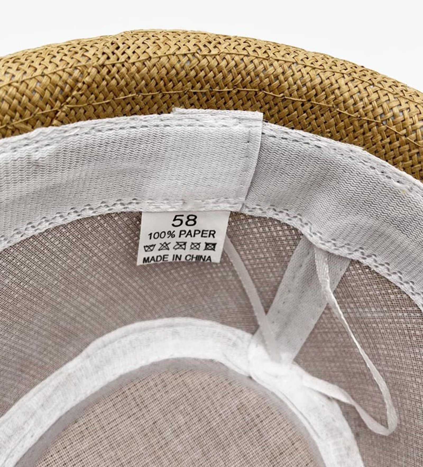 2 Pack Summer Straw Hats for Men & Women - Breathable Sun Protection Beach Hat, Classic Fedora & Panama Style Jazz Hats for Outdoor, Vacation, Pool Party, and Garden Wear