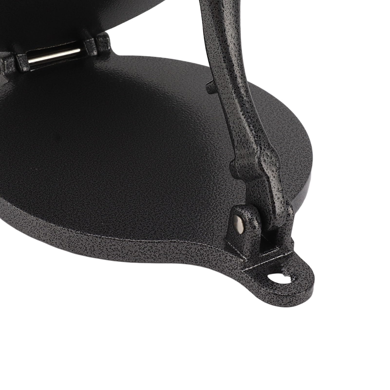 Aluminum Alloy Tortilla Press & Roti Maker - 20cm Durable Home Kitchen Tool for Making Tortillas, Roti, Flatbreads (Black) | Perfect for Mexican, Indian Cuisine & Home Cooking