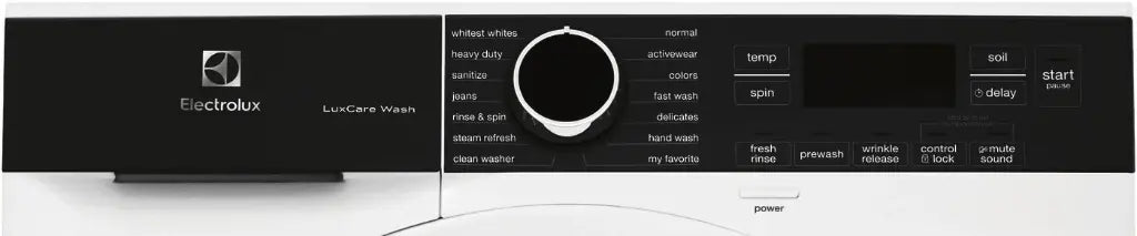 Electrolux ELFW4222AW 24 Inch Compact Front Load Washing Machine in White - Perfect for Small Spaces, Apartments & Laundry Rooms