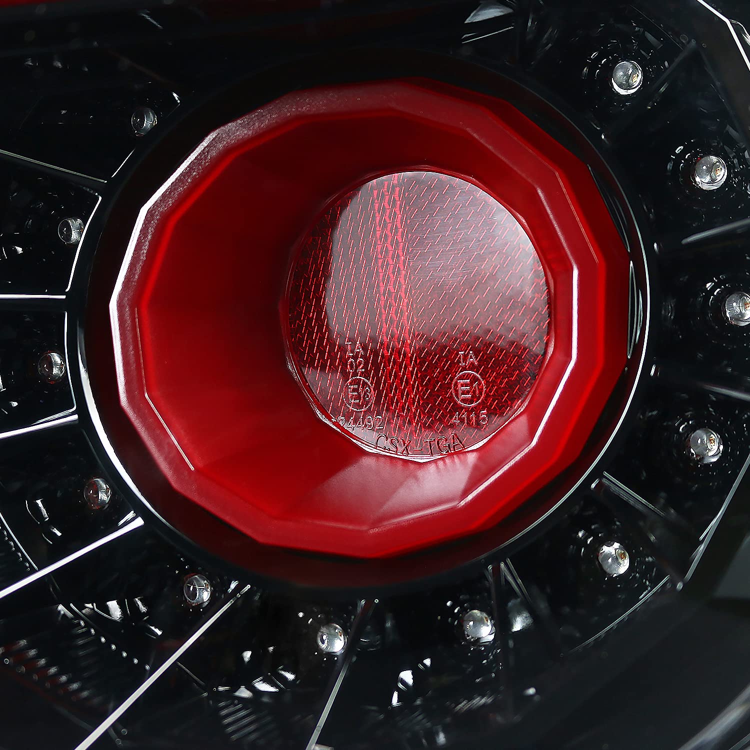 Spec-D Tuning Jet Black Housing Red Sequential LED Tail Lights - Compatible with 2013-2016 Scion FR-S & Subaru BRZ - Left & Right Pair Assembly - Upgrade Your Car's Style & Visibility for Night Driving
