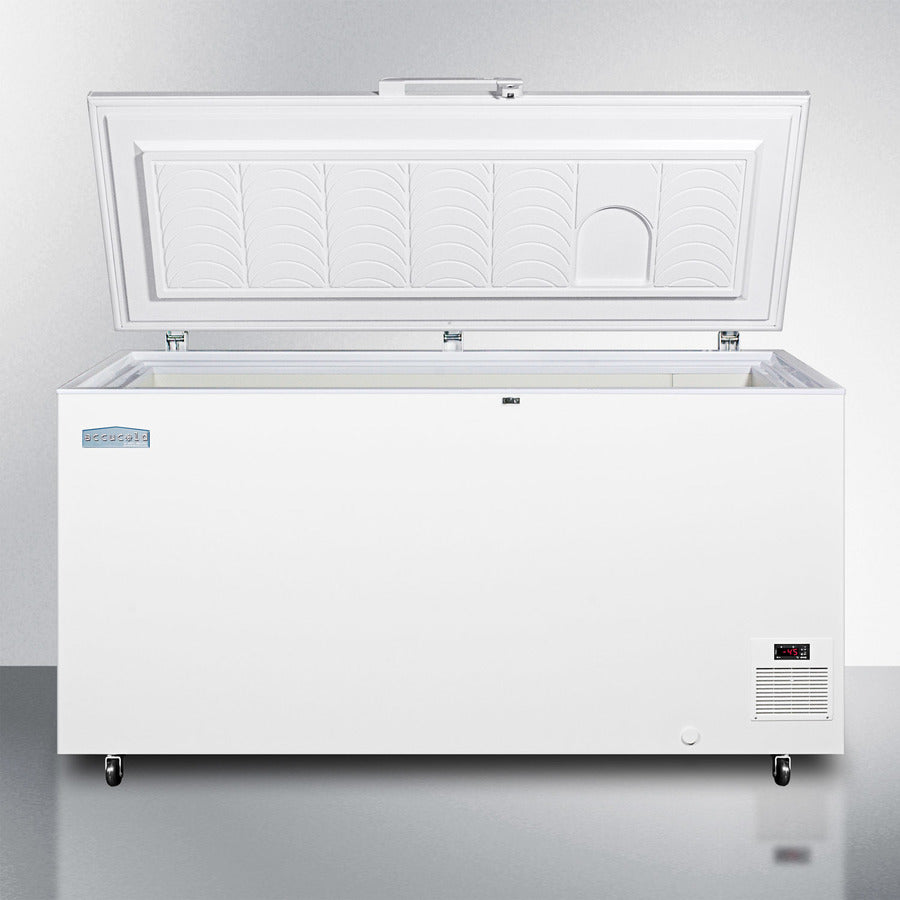Accucold 15 Cubic Feet Chest Freezer EL51LT - Energy Efficient Deep Freezer for Home, Garage & Basement Storage - Perfect for Frozen Foods, Meat, Ice Cream & Bulk Groceries
