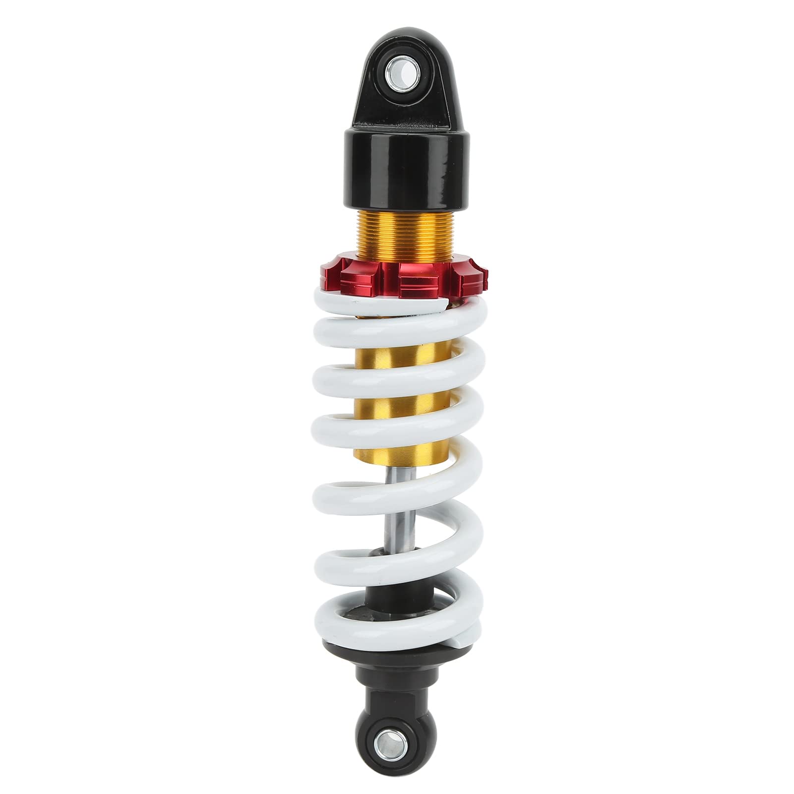 FOUF 260mm 10.2in Motorcycle Rear Shock Absorber - Adjustable Suspension for Scooter, ATV, Quad & Dirt Bike - Enhanced Stability & Load Capacity - Perfect for Off-Road Adventures & Daily Commuting