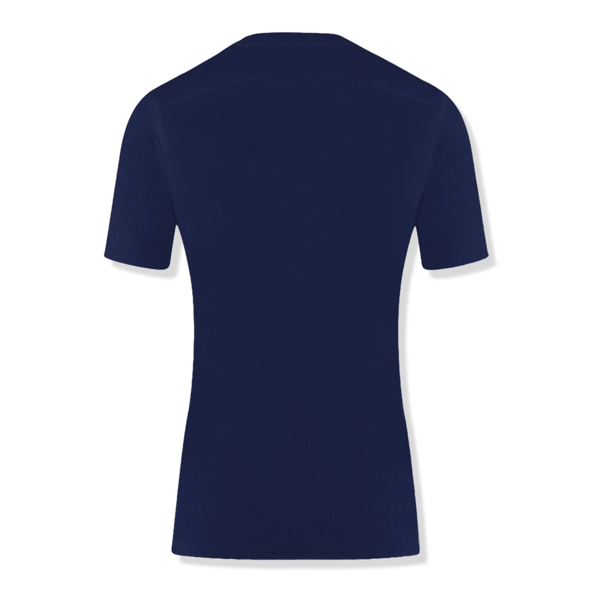 Nike Dri-FIT Park VII SS T-Shirt for Men - Breathable Quick-Dry Workout Shirt in Midnight Navy/White - Perfect for Running, Gym & Casual Wear