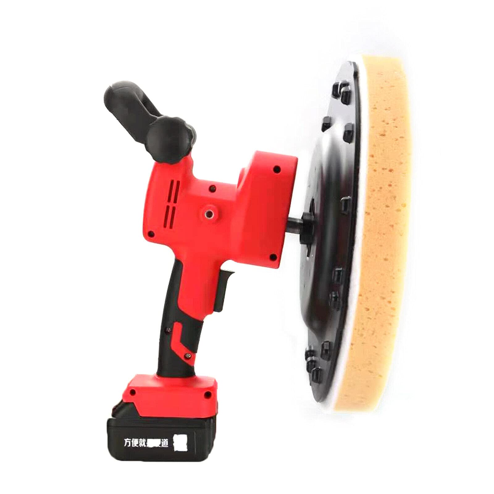 Eapmic 3800W Electric Drywall Sander - Variable Speed 70-180RPM Handheld Sander for Concrete, Cement & Mortar with 15-Inch Sanding Pad - Perfect for Wall Surface Smoothing, Polishing & DIY Home Renovation Projects