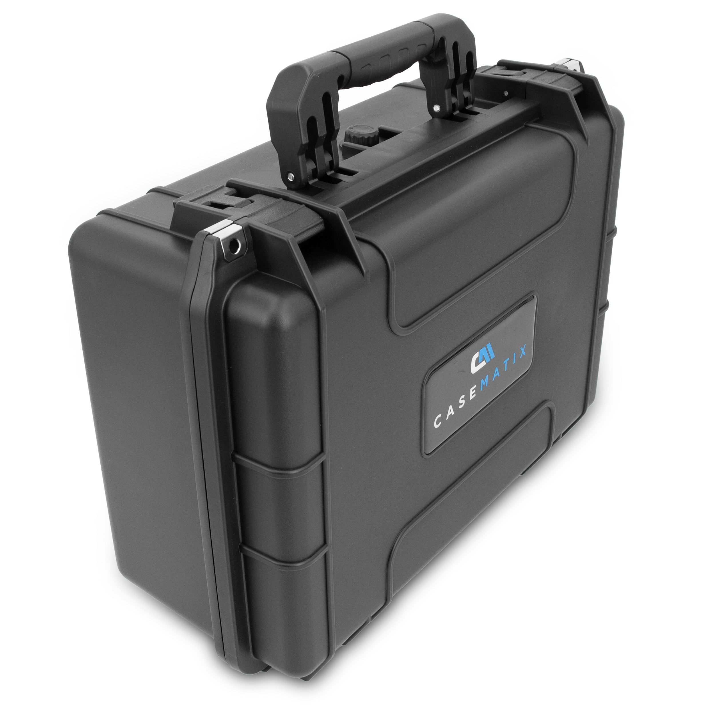 CASEMATIX Waterproof Trading Card Storage Case - Holds 500 Top Loader Cards with Airtight Seal & Adjustable Dividers - Perfect for Collectors, Sports Cards, and Gaming Cards Protection