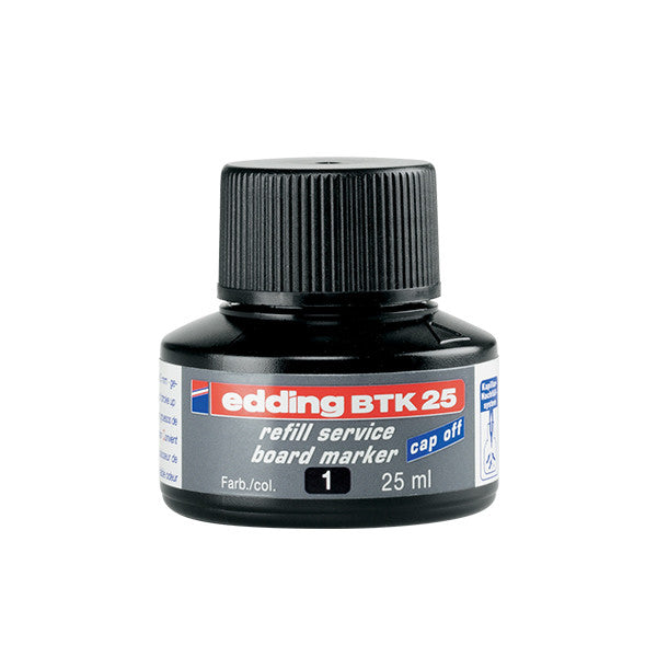 edding BTK25 Whiteboard Marker Refill Ink 25ml - Premium Dry Erase Marker Refills for Office, Classroom & Home Use