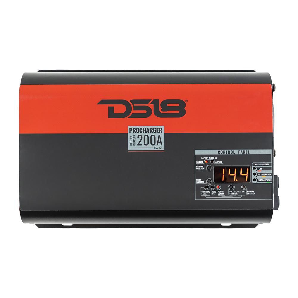 200A Selectable Battery Charger & Power Supply - Compatible with Lead Acid, AGM & Lithium Batteries - Made in Brazil - Perfect for Marine, RV, and Off-Grid Power Systems