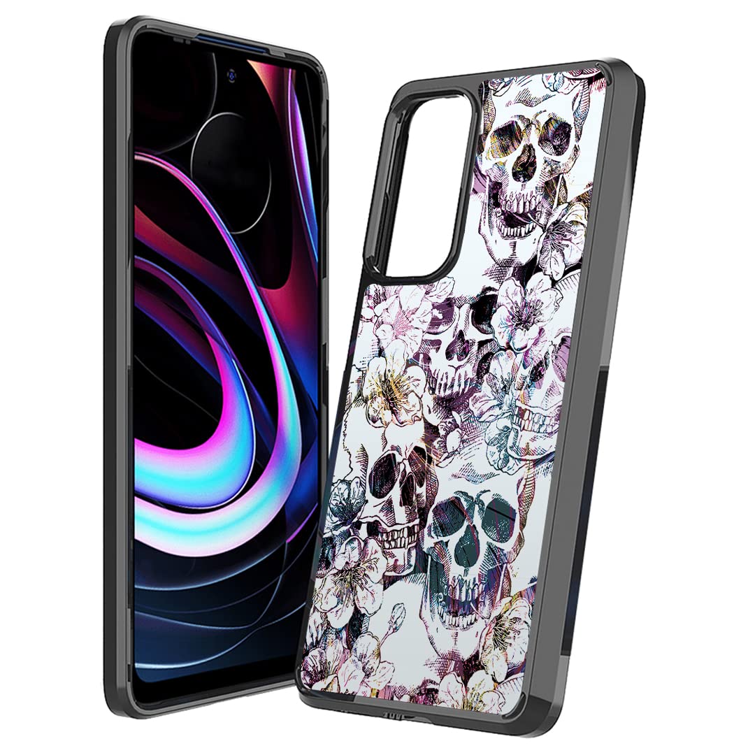 Motorola Edge 5G UW Case - Slim Protective Cover for Men & Women | Skull Design for Daily Use