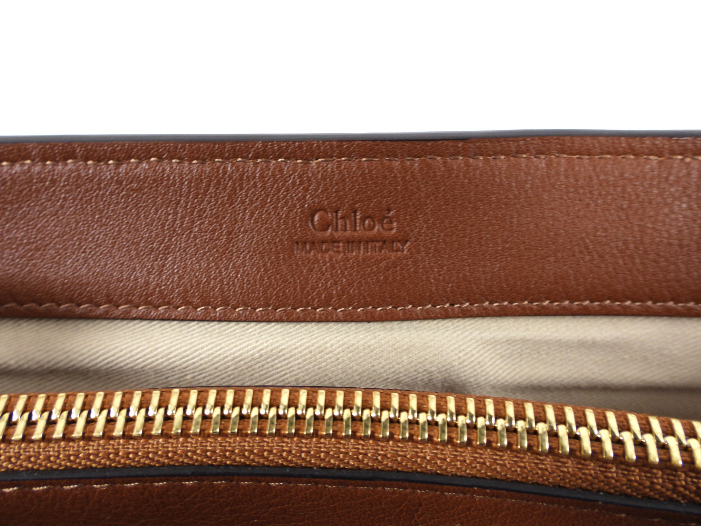 Chloe Faye Day Medium Double Carry Bag in Tan Leather - Premium Genuine Leather Shoulder Bag for Women - Perfect for Work, Travel & Everyday Use