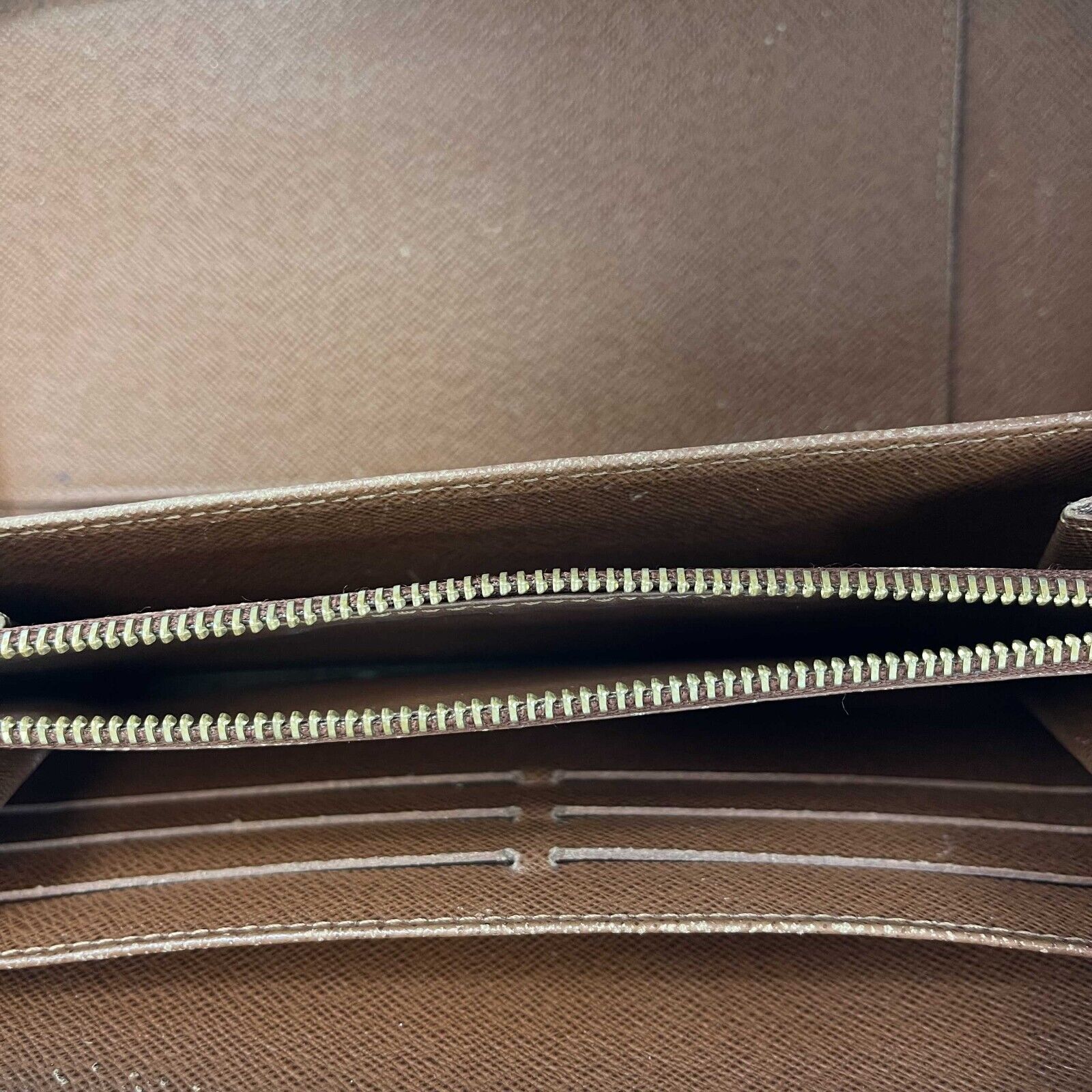 Louis Vuitton Zippy Organizer Wallet - Brown Monogram Canvas Card Holder for Men & Women | Perfect for Everyday Use, Travel & Business