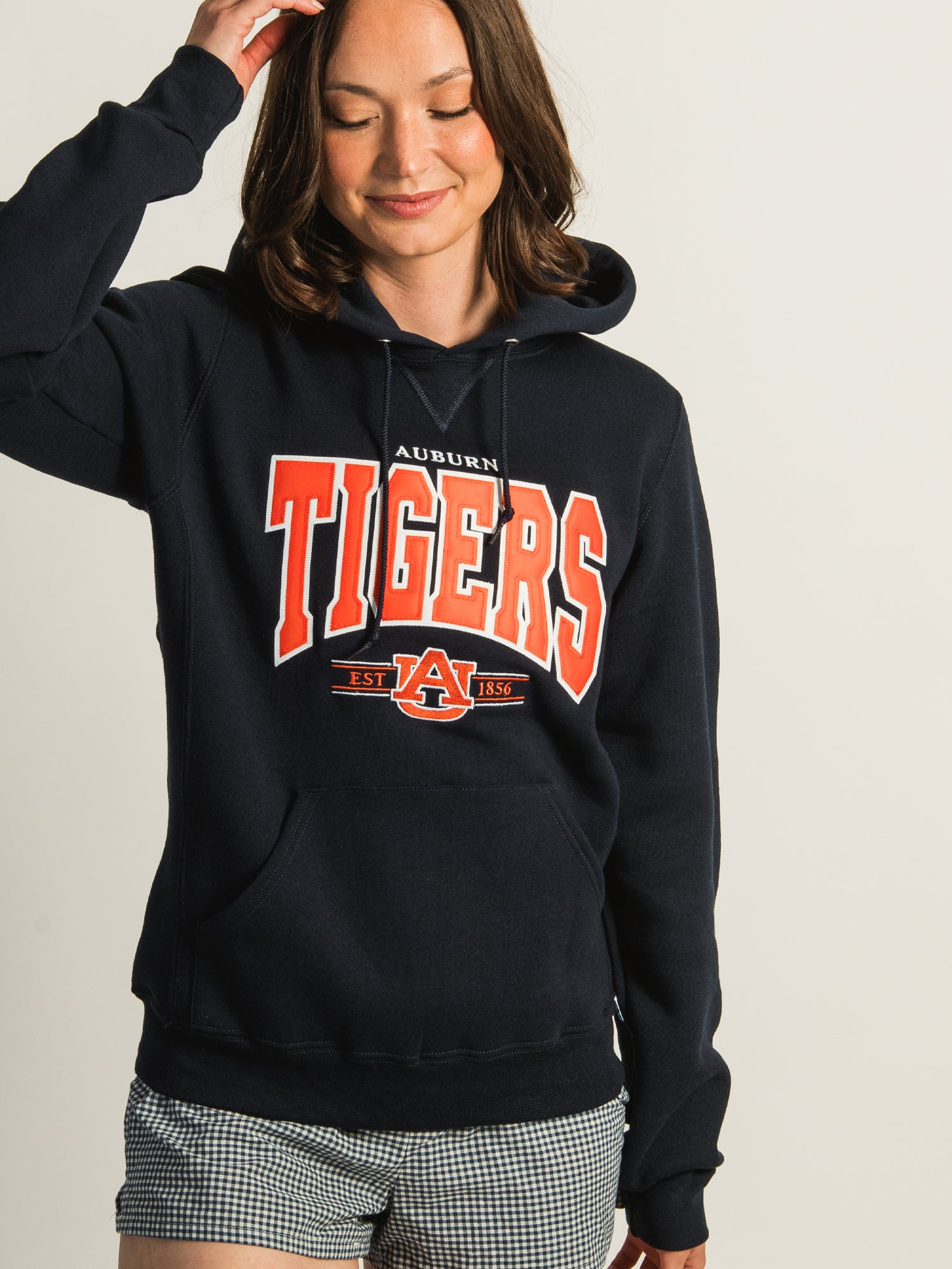Auburn Tigers Pullover Hoodie - Men's & Women's Fleece Sweatshirt for College Football Fans - Perfect for Game Day & Casual Wear