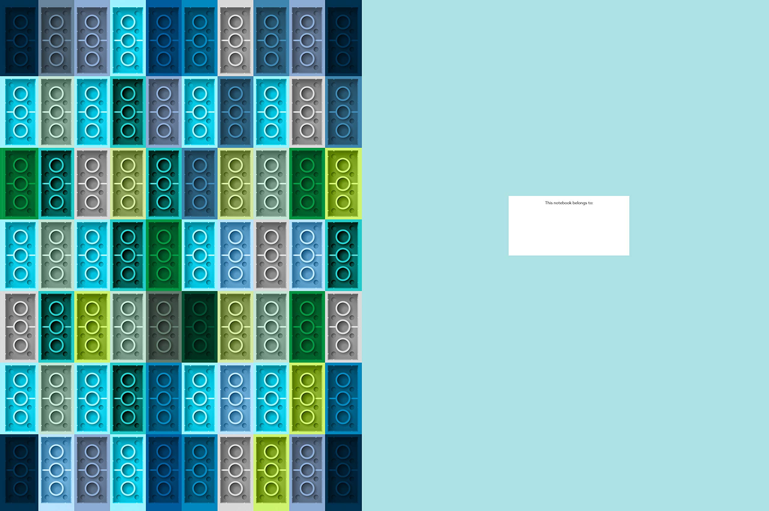 LEGO Brick Notebook - Official LEGO x Chronicle Books Collaboration - Perfect for School, Office & Creative Journaling