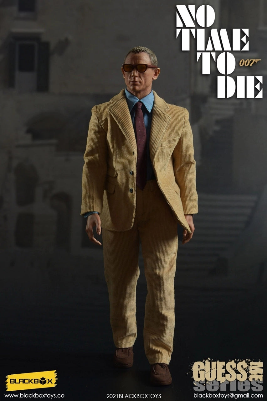Blackbox Toys 1/6 Scale BBT 9025 No Time to Die James Bond Action Figure - Collectible Movie Character Model for Display & Cosplay