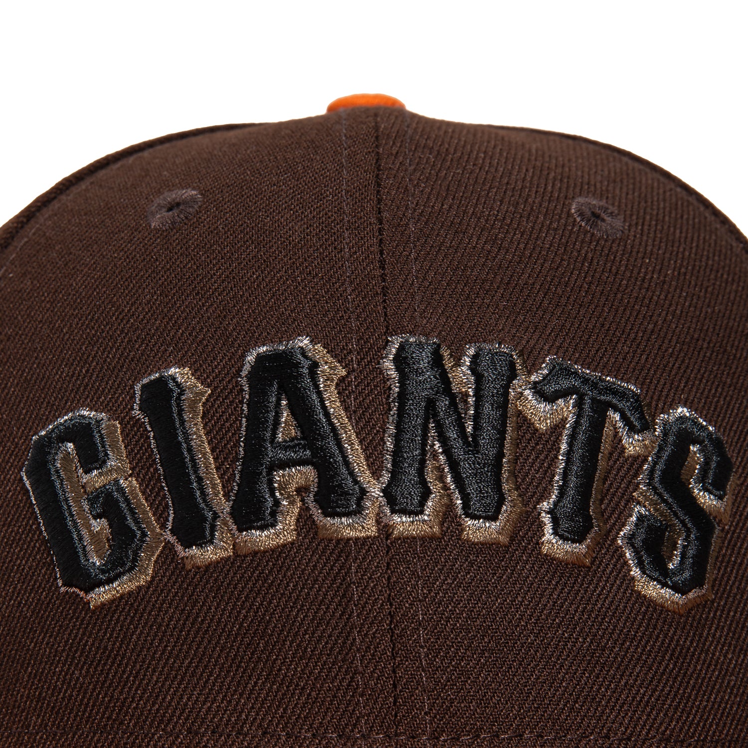 New Era 59Fifty San Francisco Giants 2007 All Star Game Patch Snapback Hat - Brown & Burnt Orange - MLB Baseball Cap for Sports Fans & Streetwear Fashion