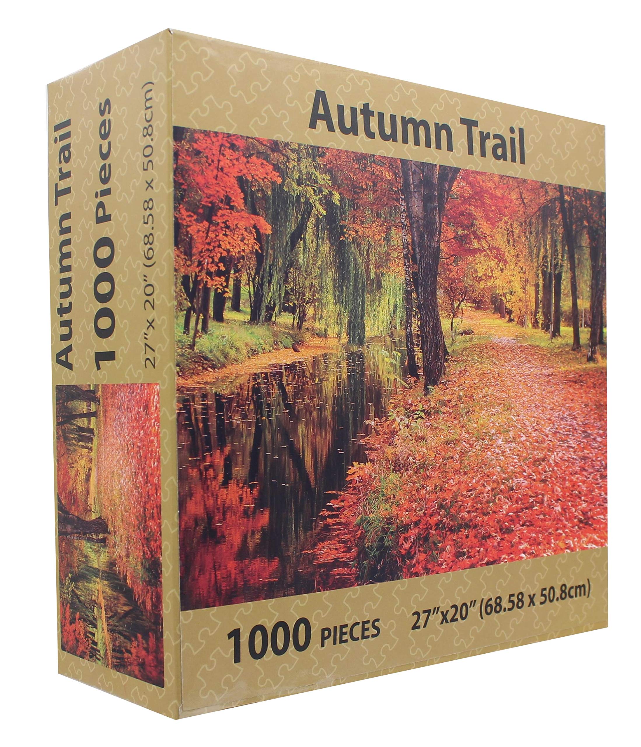 Puzzle Passion - Autumn Trail - 1000 Piece Jigsaw Puzzle for Adults | Premium Quality Challenging Puzzle | Perfect for Family Game Night & Stress Relief