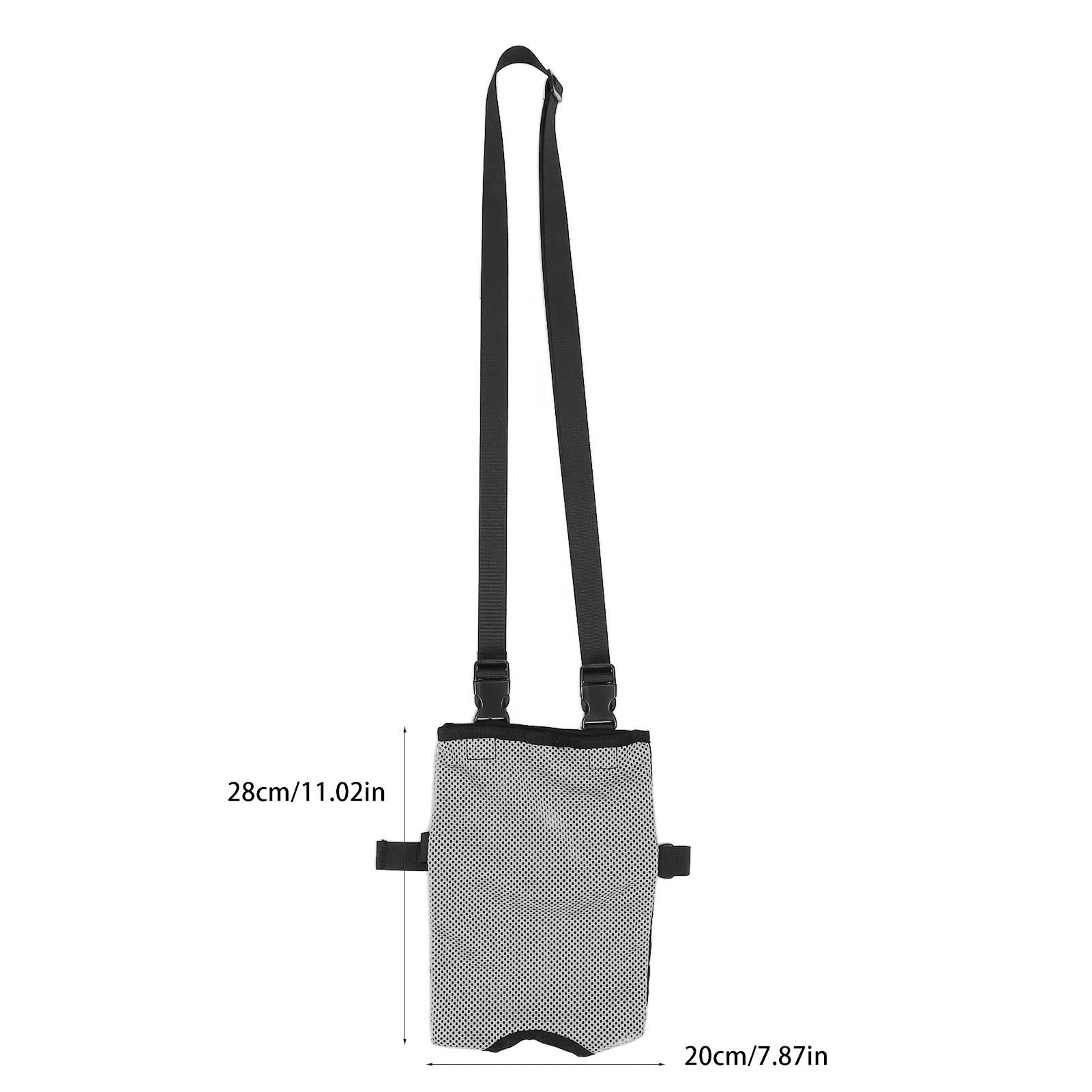 Discreet Catheter Bag Cover - Grey Urine Drainage Bag Holder for Post-Surgery & Medical Needs | Portable Shoulder Bag for Body Fluid Collection | Ideal for Hospital Recovery & Home Care