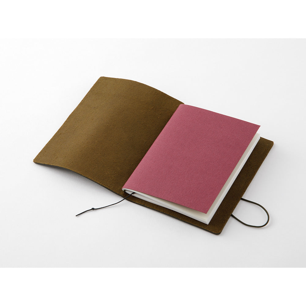 TRAVELER'S COMPANY TRAVELER'S Notebook Starter Kit - Passport Size Olive | Premium Leather Travel Journal for Writing, Sketching & Adventure Planning | Perfect Gift for Travelers & Journal Enthusiasts