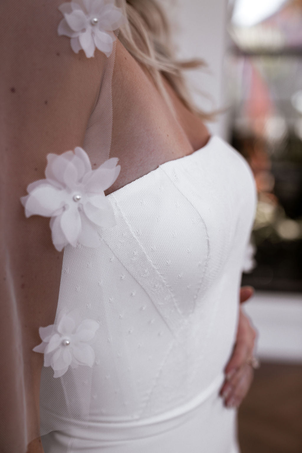 Spotted Tulle Fabric - Premium Quality for Dresses, Skirts & DIY Crafts | Perfect for Wedding Decor & Fashion Design